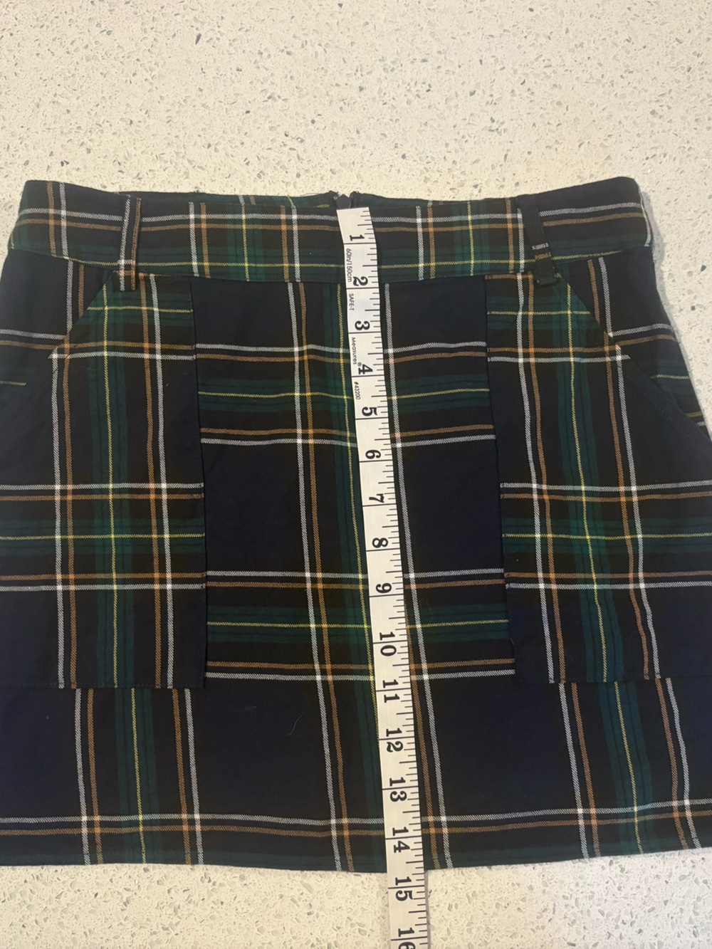 Sky and Sparrow Plaid Mini Skirt M Dark Academia Preppy Y2K Vibe - Picture 7 of 7